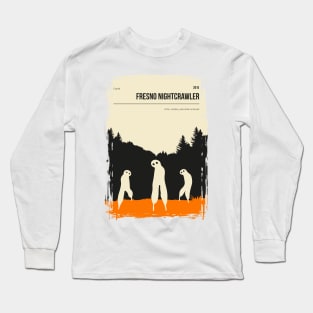 Fresno Nightcrawler Cryptid Book Cover Poster Long Sleeve T-Shirt